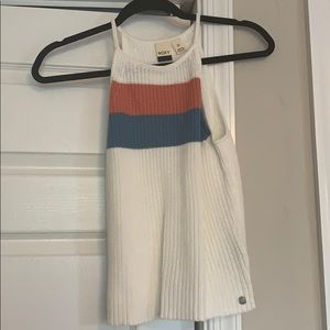 Roxy crochet tank top